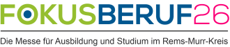 Fokus Beruf 2026 - Die Messe für Ausbildung und Studium im Rems-Murr-Kreis Logo Fokus Beruf 26